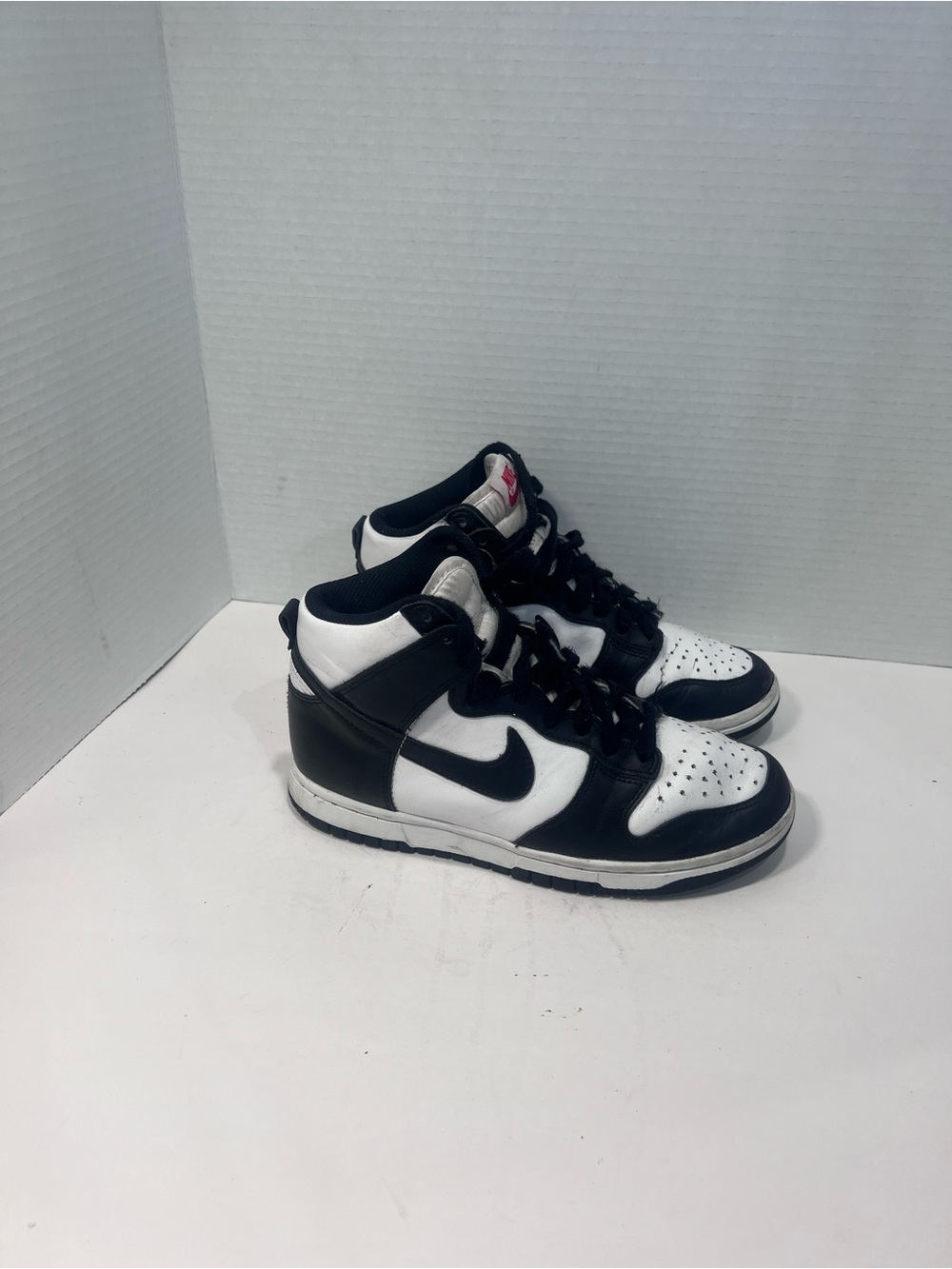 Nike Kids Black and White High-Top Sneakers
